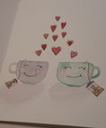 Load image into Gallery viewer, Galentines Watercolor Card