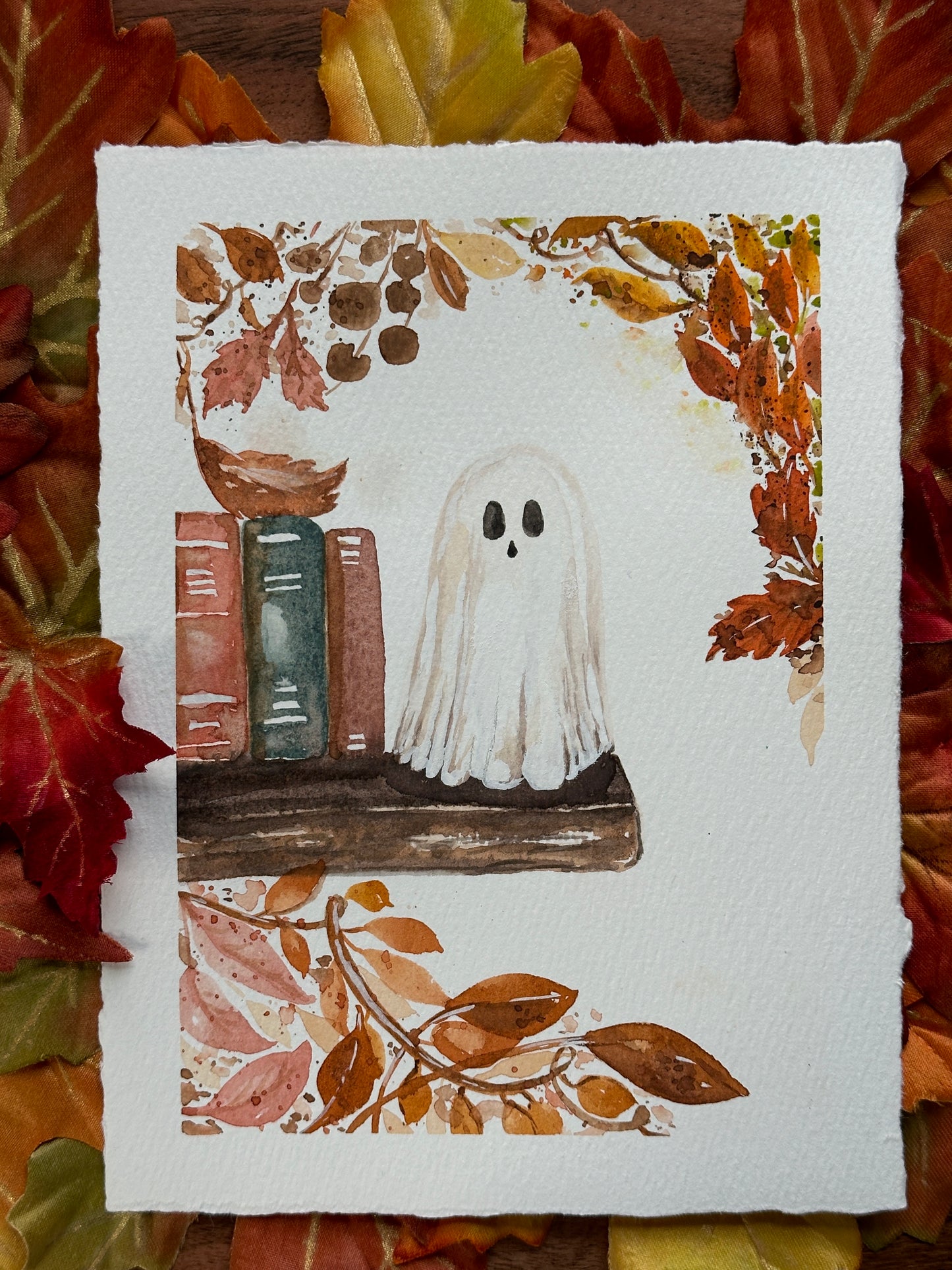 Bookish Ghost Beginners Watercolor Class at Alchemy