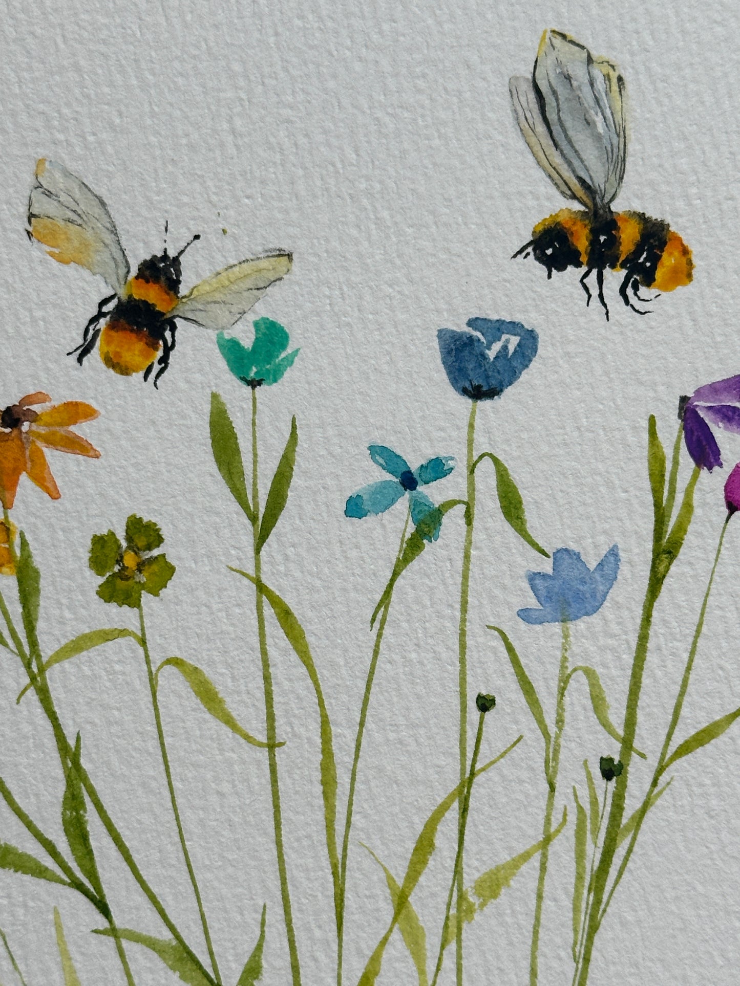 Queen Bee & Blooms Beginners Watercolor Class