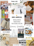 Load image into Gallery viewer, 2nd Annual Women's Workshop: Wellness, Writing and Watercolor