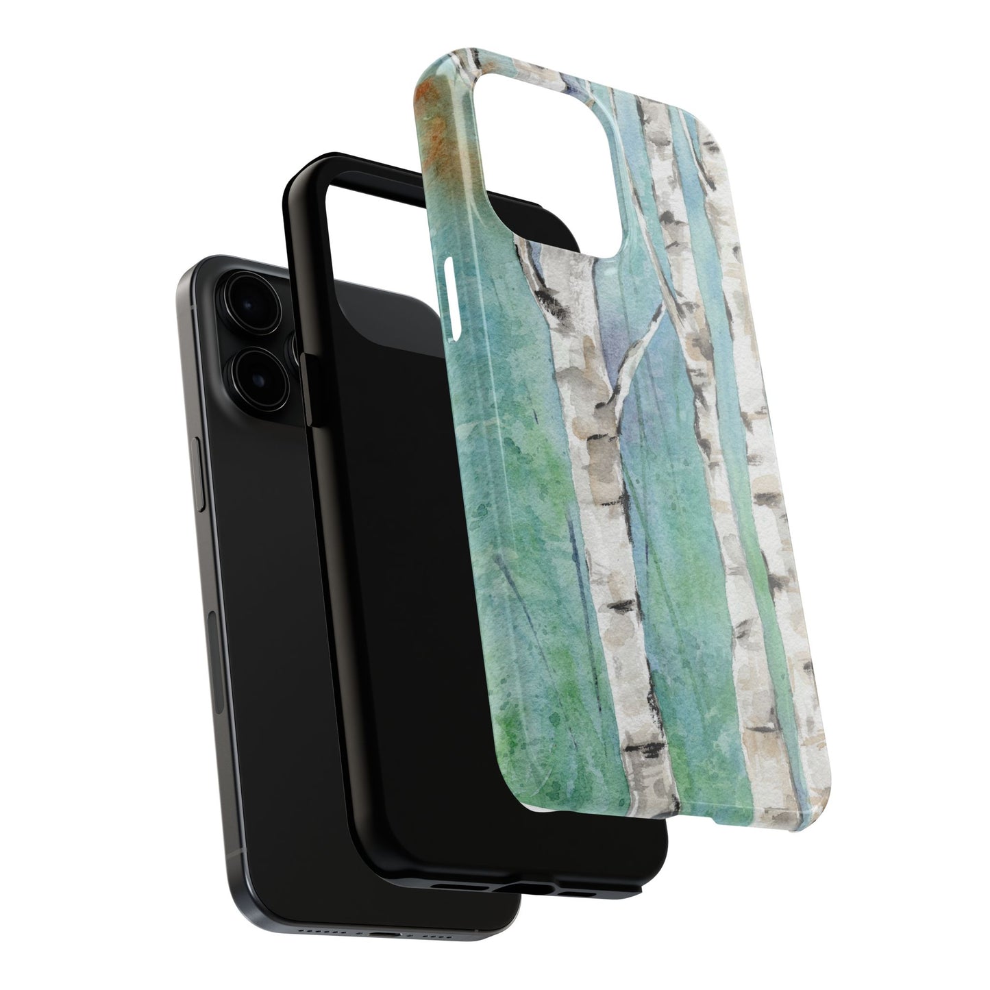 Blue Birch Phone Case