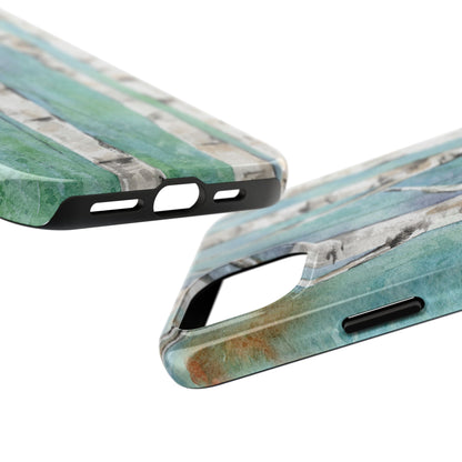 Blue Birch Phone Case