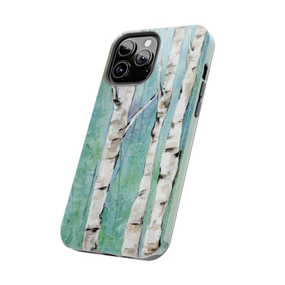 Blue Birch Phone Case