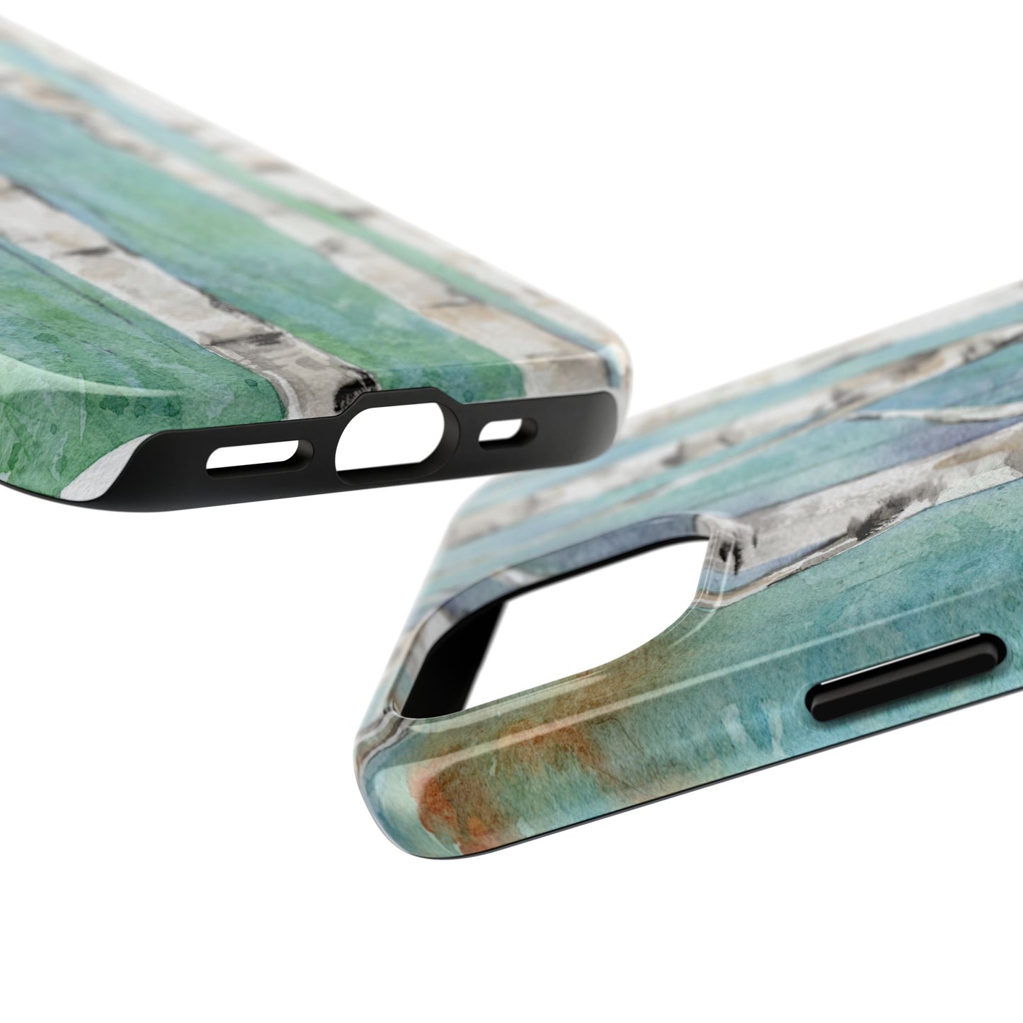 Blue Birch Phone Case