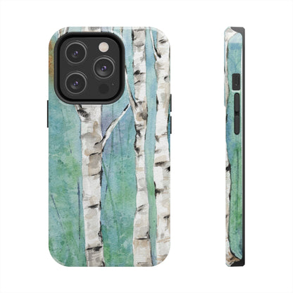 Blue Birch Phone Case