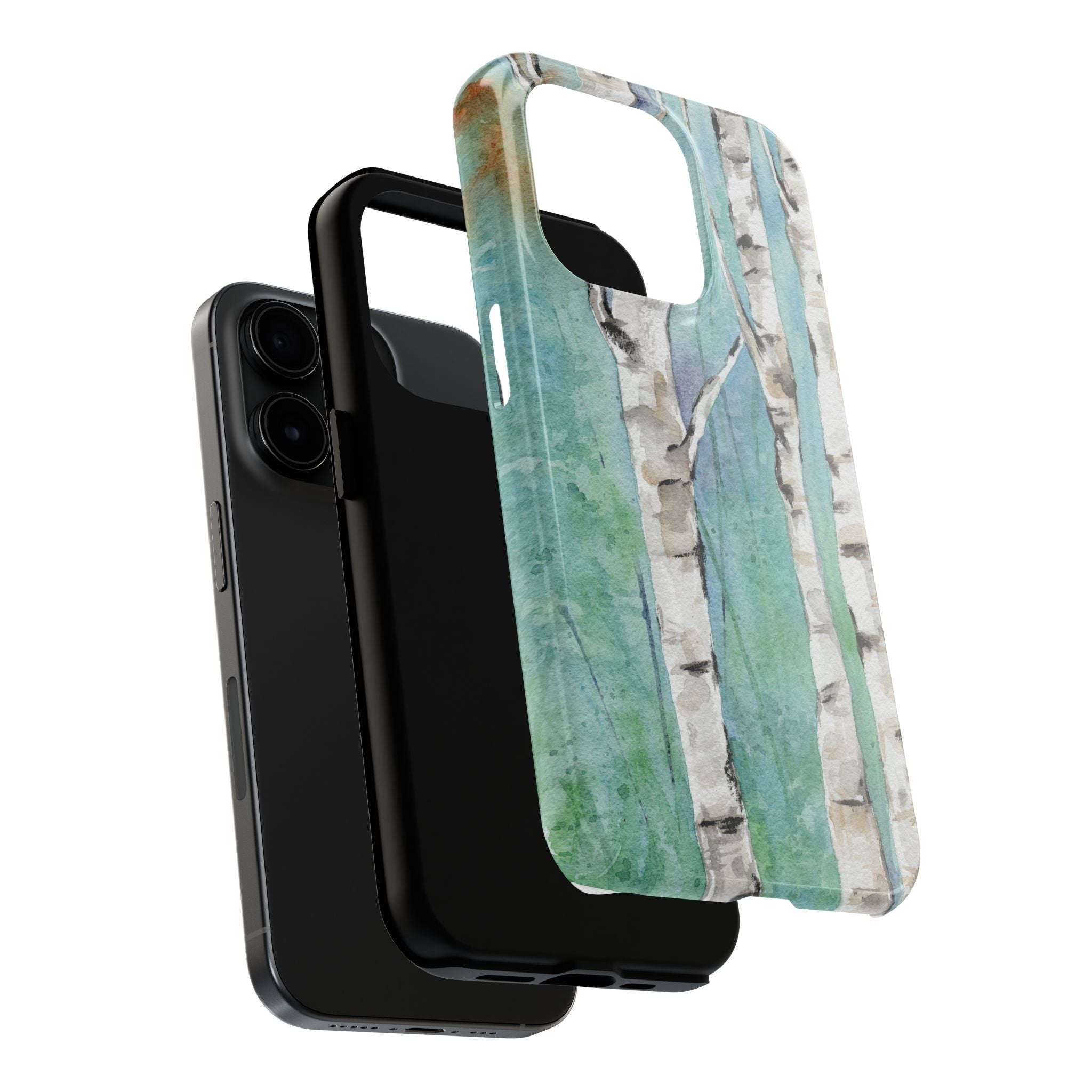 Blue Birch Phone Case