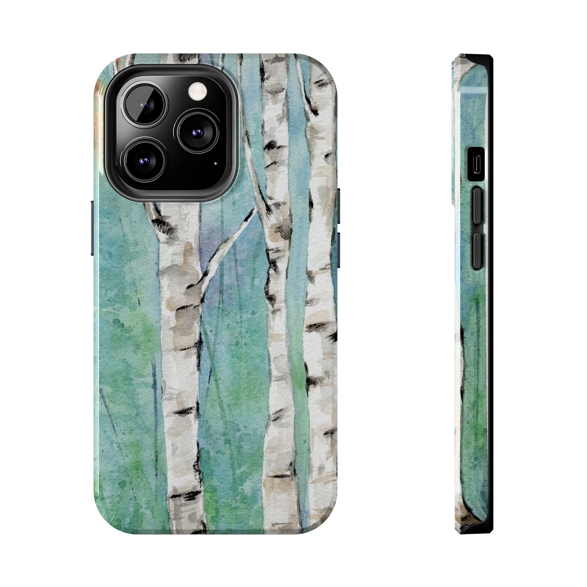 Blue Birch Phone Case