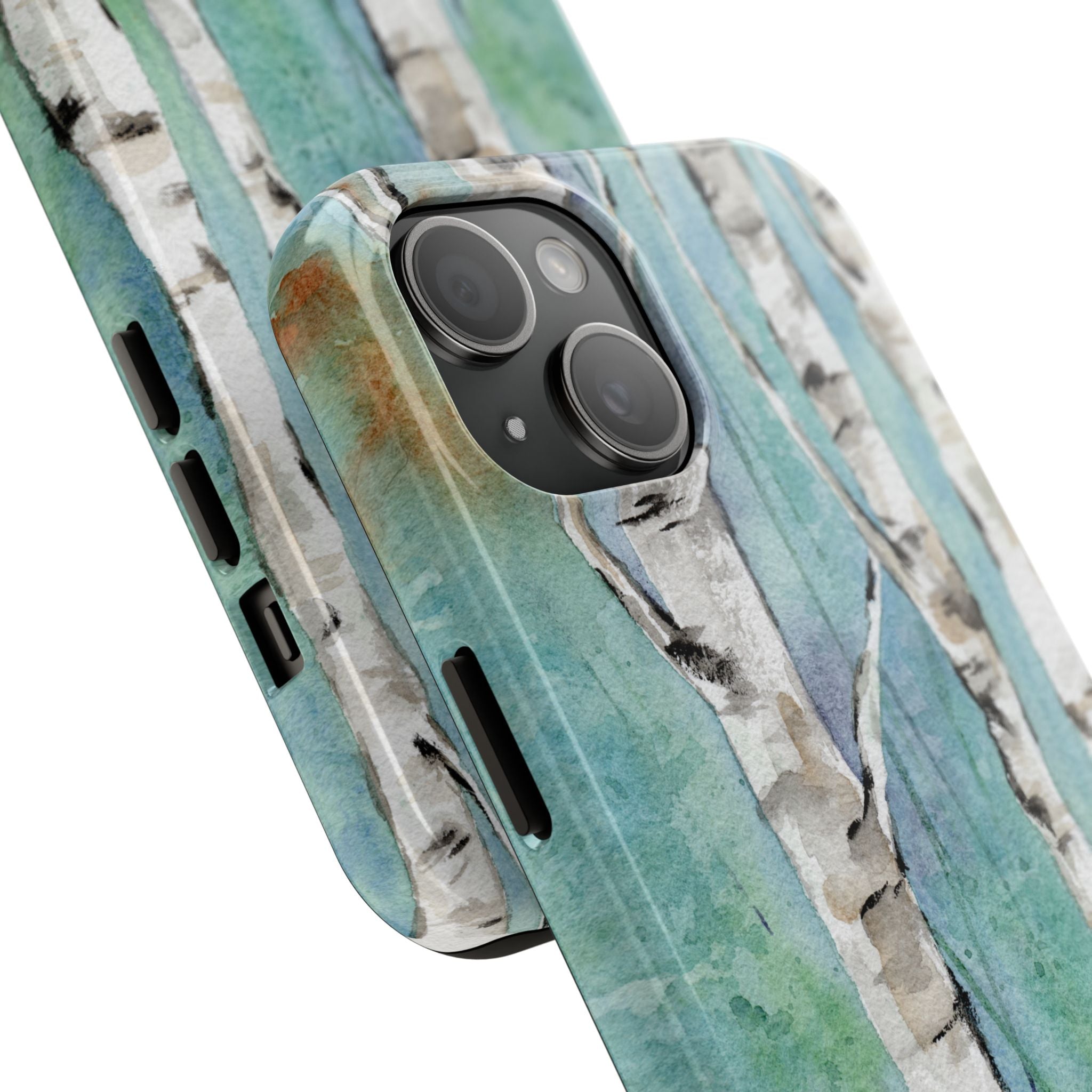 Blue Birch Phone Case
