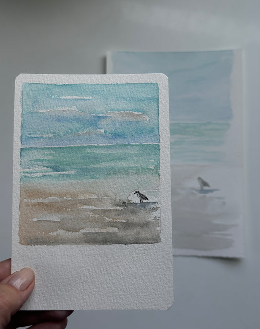 Back to the Beach Beginners Watercolor Class at Island Lake Inn