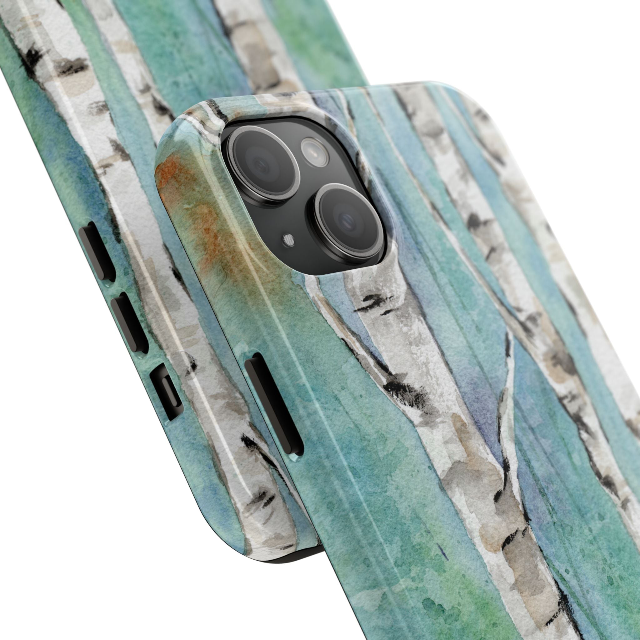 Blue Birch Phone Case