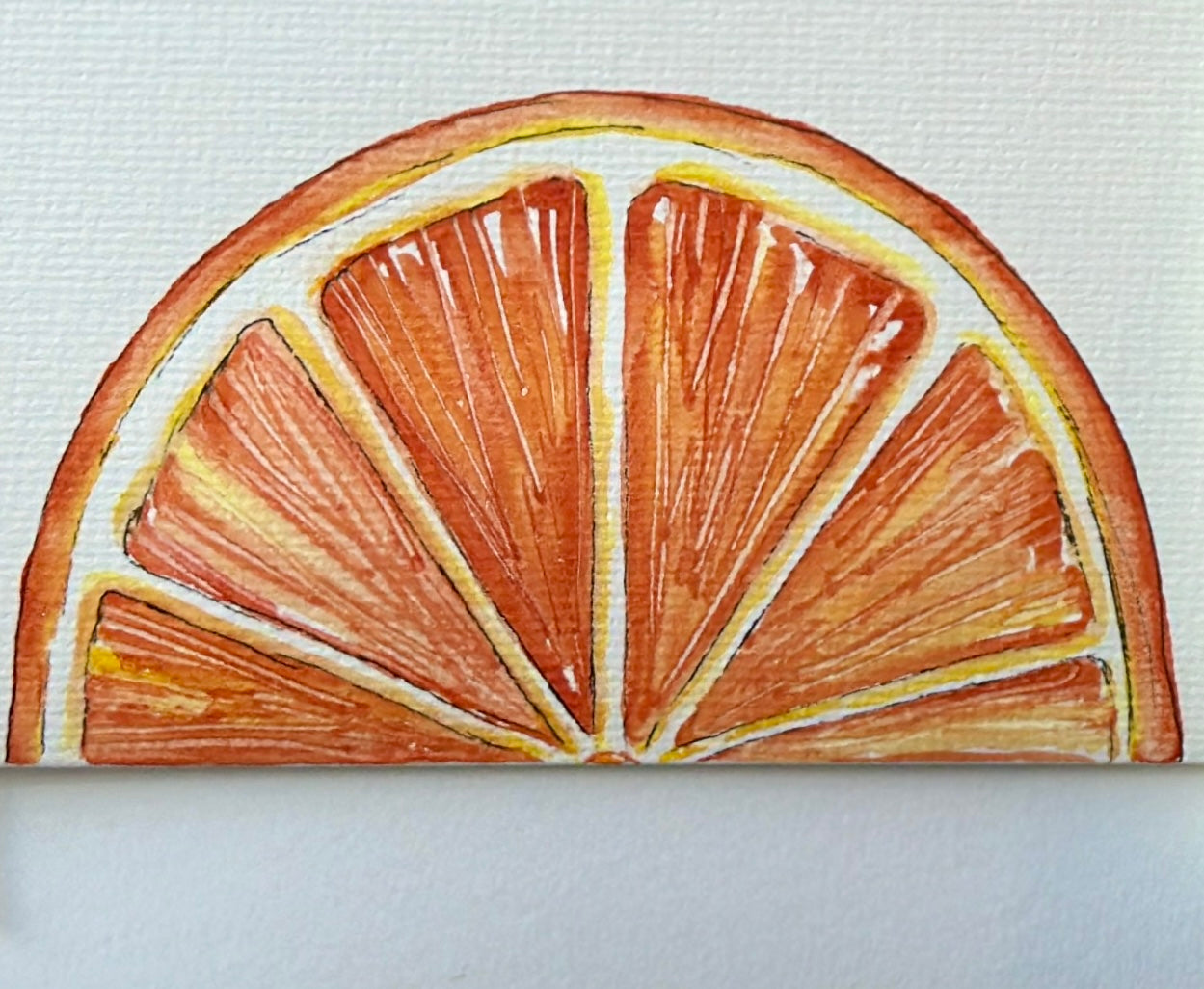 Fruit Study 2 Grapefruit and Lemon Beginners Watercolor Class