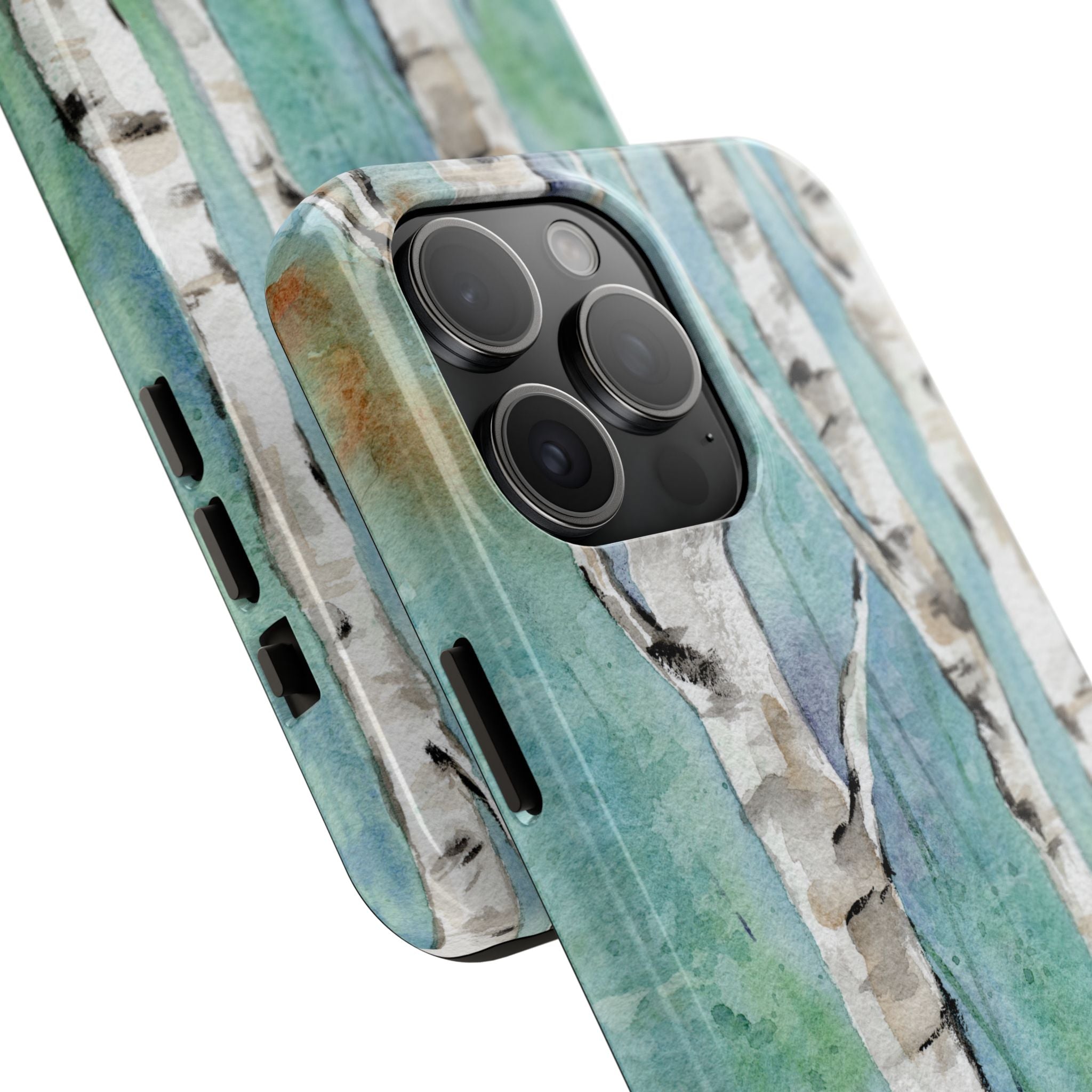 Blue Birch Phone Case