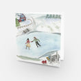 Load image into Gallery viewer, Christmas Day Date Watercolor Greeting Card

