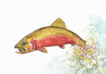 Load image into Gallery viewer, Cutthroat Trout Greeting Card
