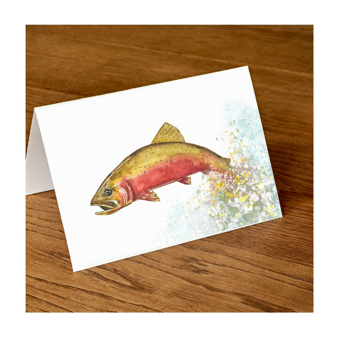 Cutthroat Trout Greeting Card