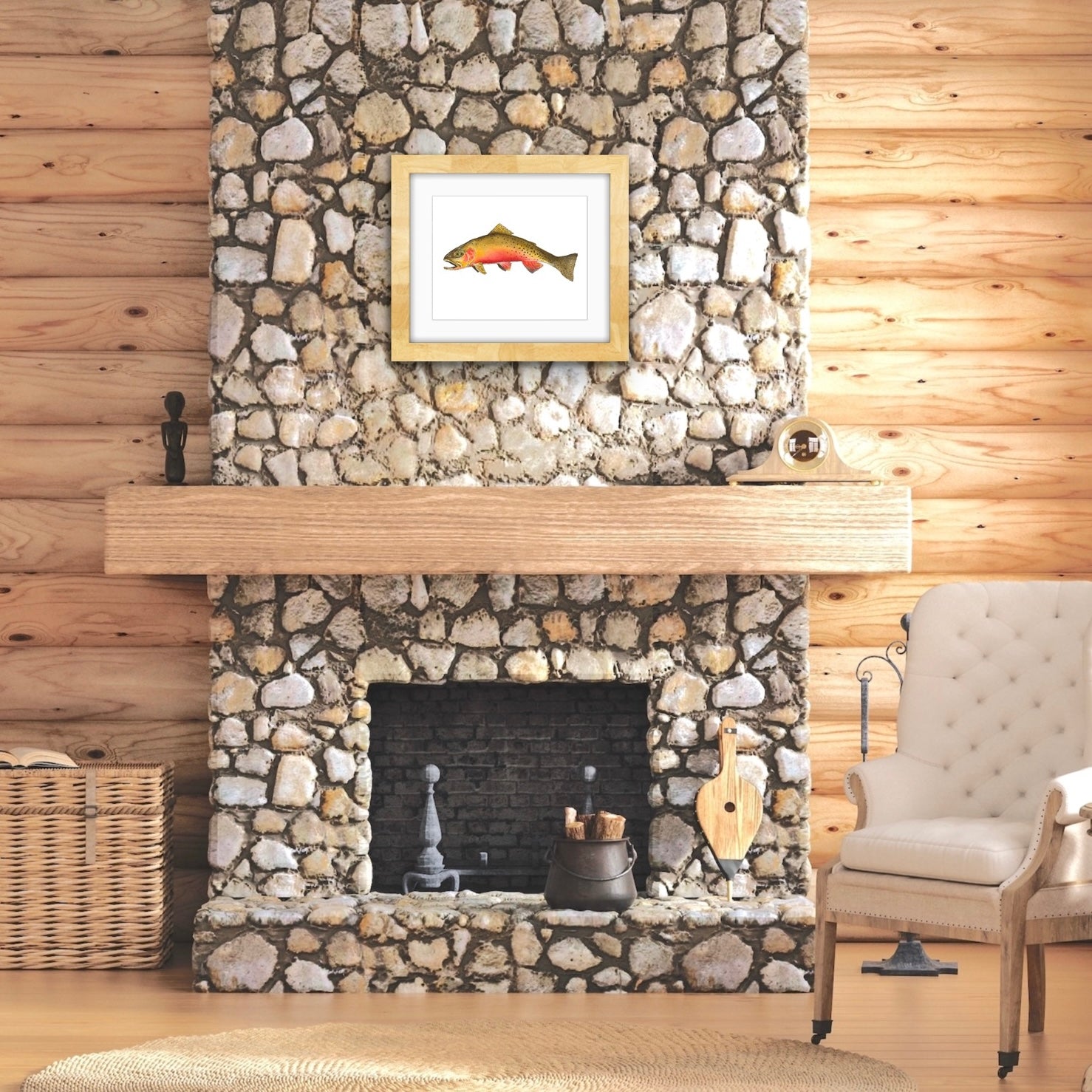 Cutthroat Trout 8” x 10” Print