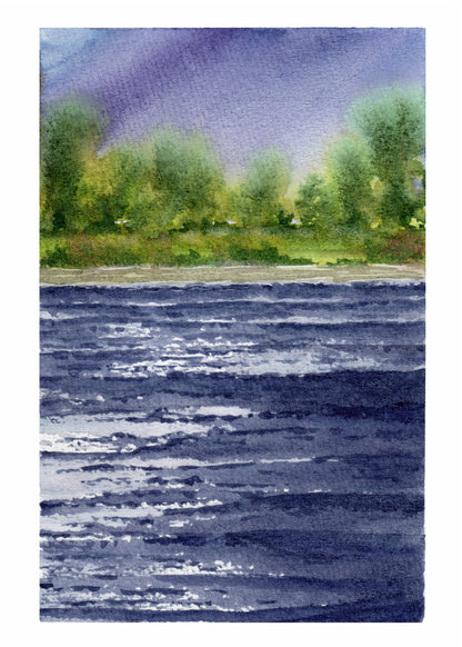 Beach Study Night Glow