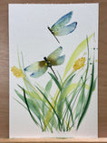 Load image into Gallery viewer, Dragonflies and Wildgrasses Watercolor Class at Island Lake Inn
