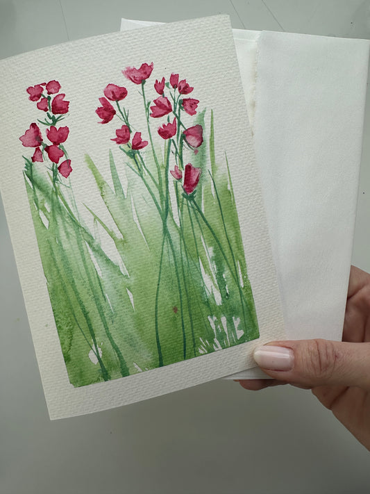 Whimsical Florals Watercolor Class at Island Lake Inn