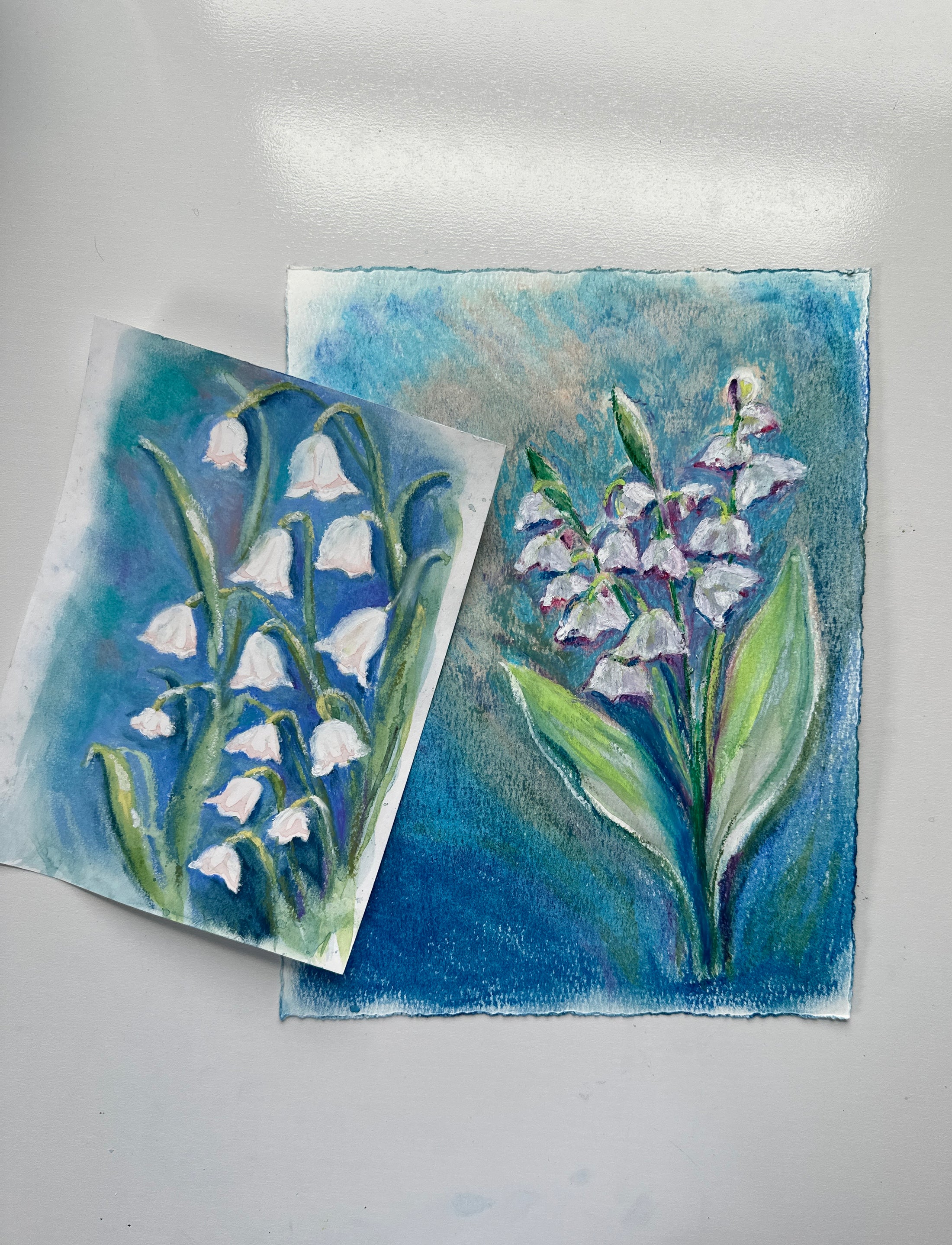 May Flower Mixed Media Beginners Class