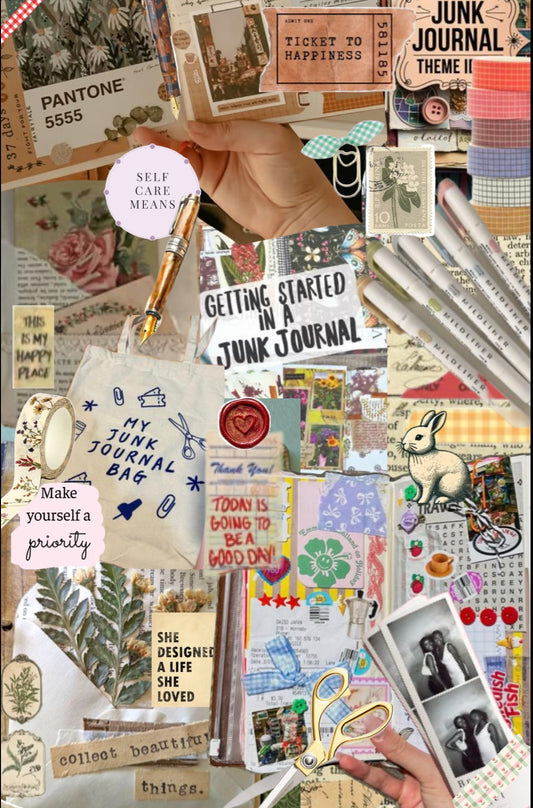 HuArt Creative Junk Journal Workshop