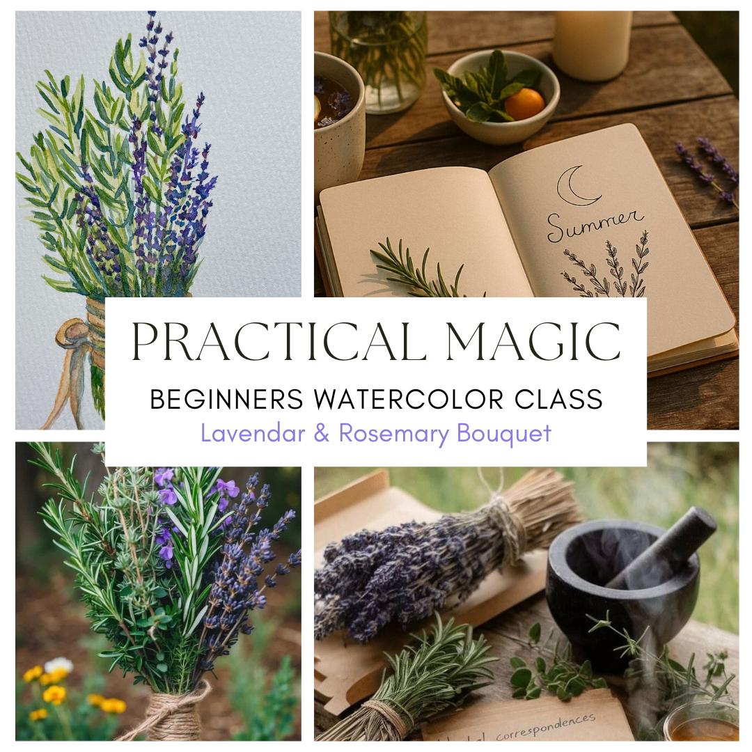 Practical Magic Beginners Watercolor Class