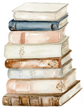 Load image into Gallery viewer, She's Got Mail Books on a Bookshelf Watercolor Class
