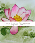 Load image into Gallery viewer, Lotus Flower Beginner's Watercolor Class | A HuArt + Sober Women Duluth Collab
