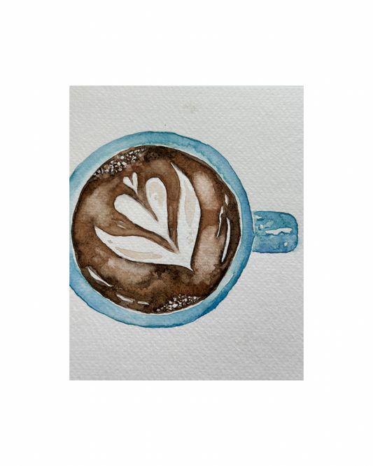 Coffee Lovers Watercolor Class