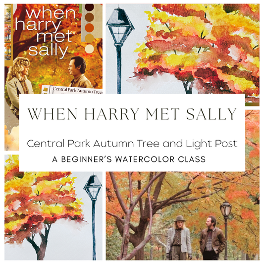When Harry Met Sally Beginners Watercolor Class at Island Lake Inn