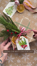 Load and play video in Gallery viewer, Christmas Cottage Watercolor Gift Tag Class
