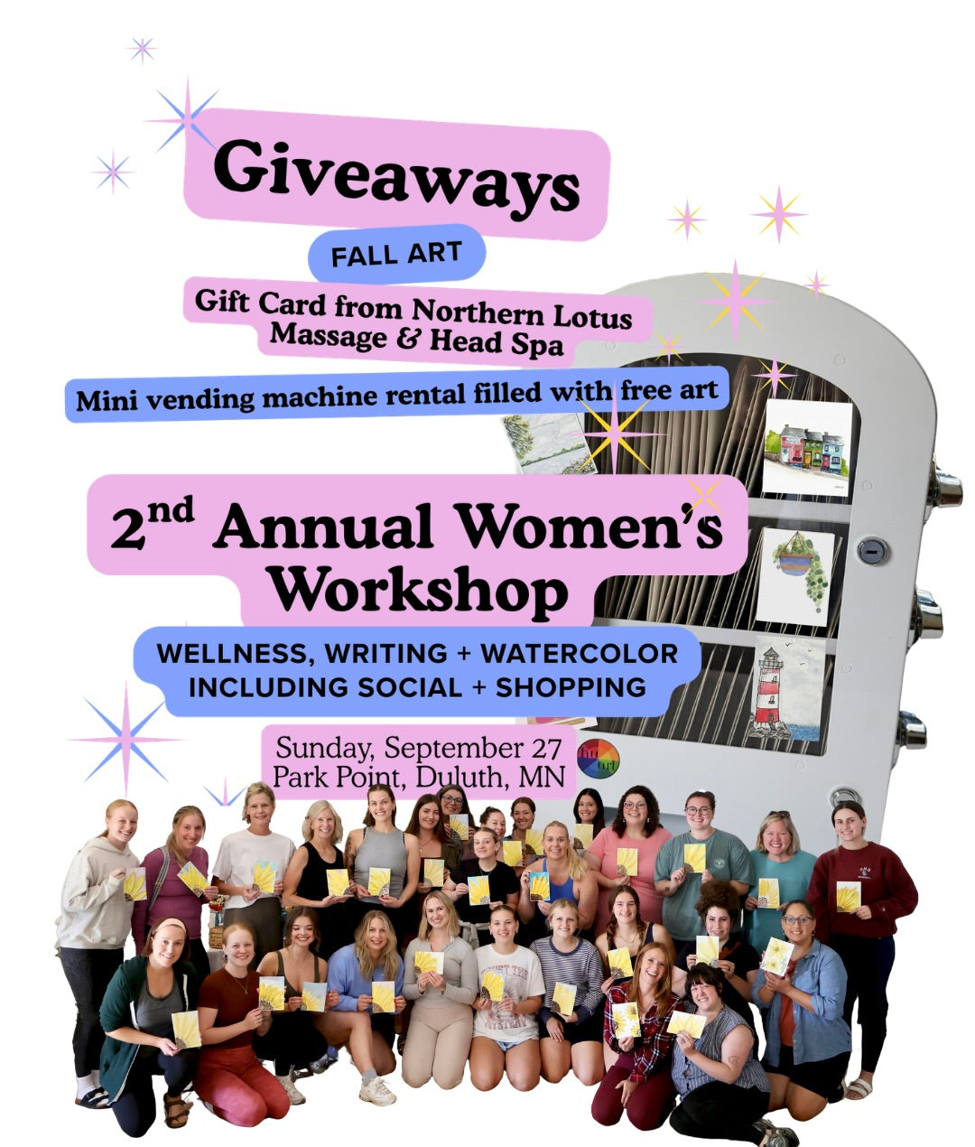 2nd Annual Women's Workshop: Wellness, Writing and Watercolor